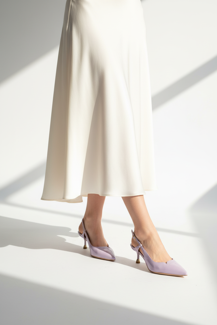 Slingback Liu•Jo essential lilla