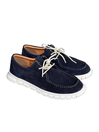Sneakers Botticelli stile barca blu