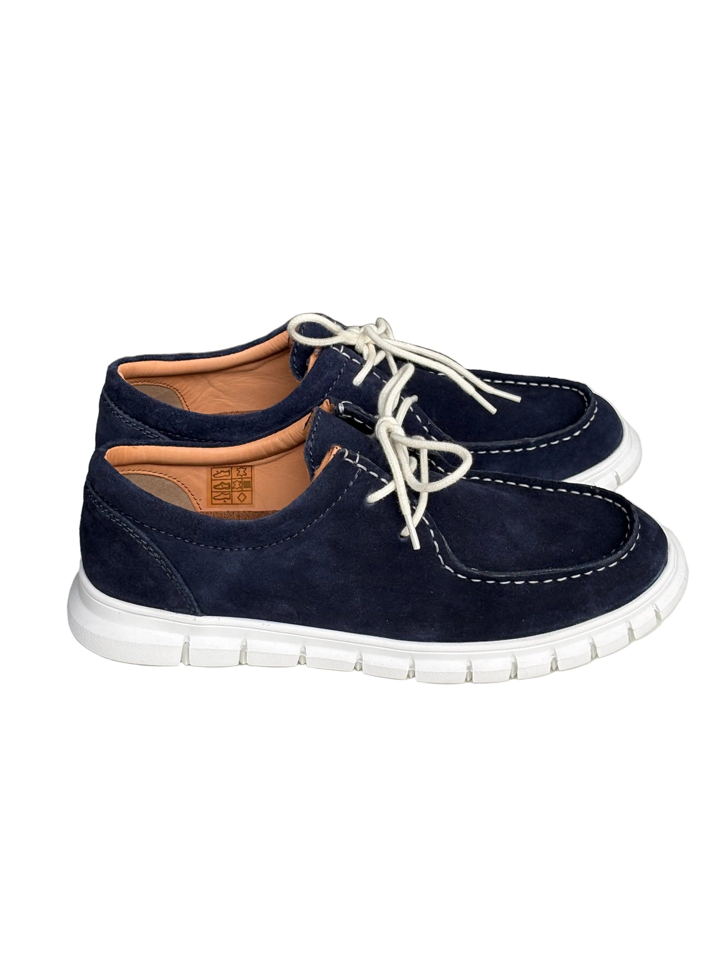 Sneakers Botticelli stile barca blu