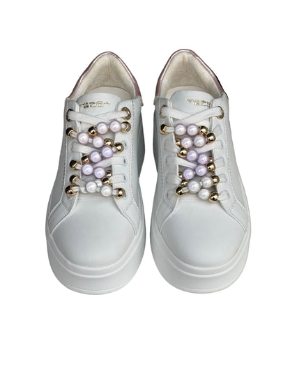 Sneakers ToscaBlu bianco/rosa