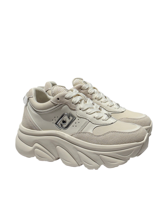 Sneakers bianca camminata assistita Liu•Jo