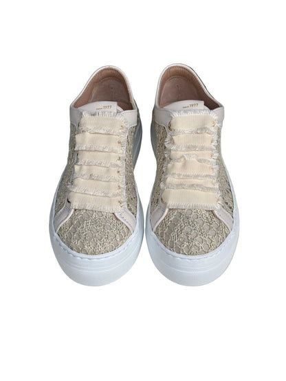 Sneakers Stokton pizzo oro