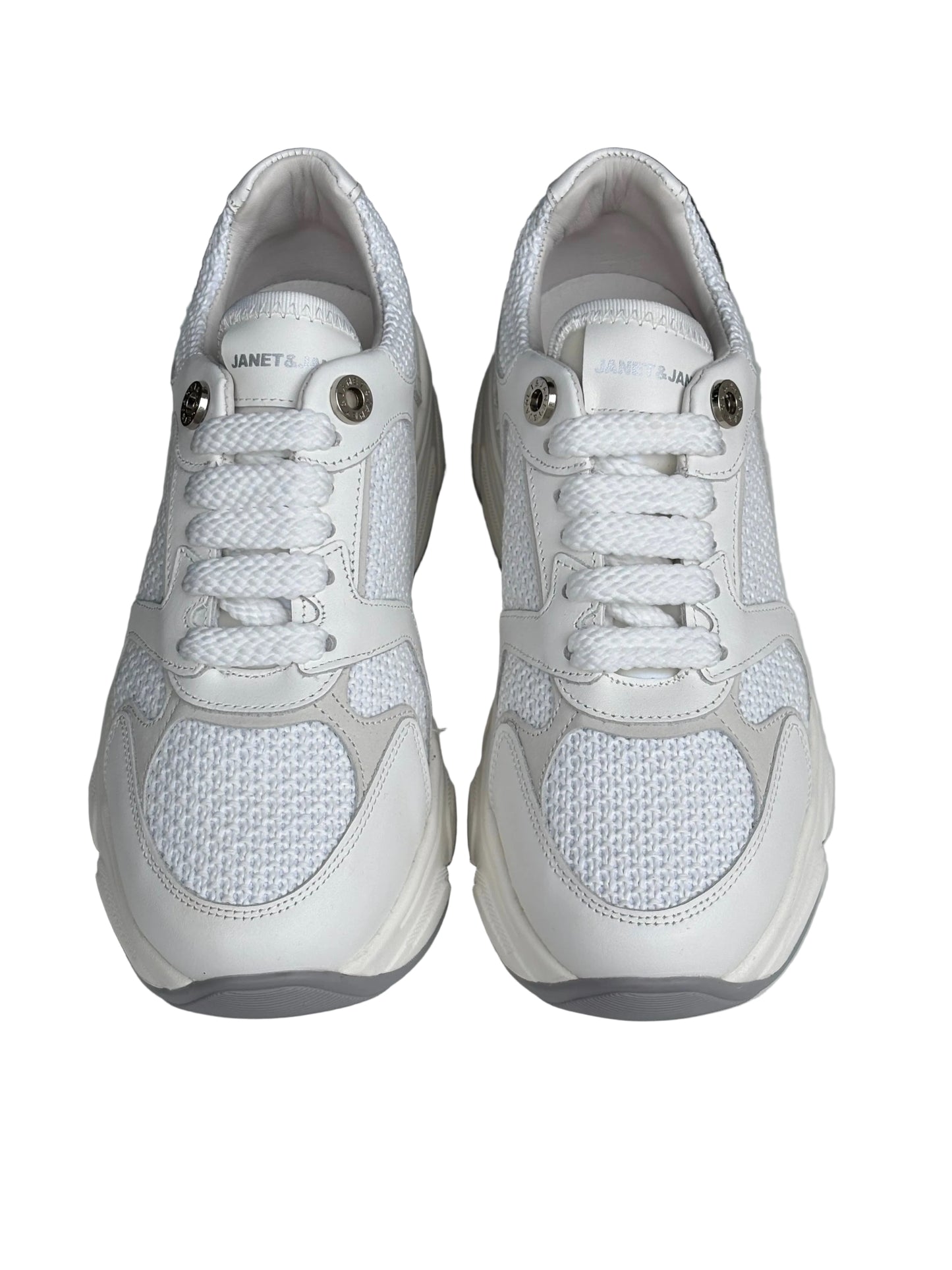 Sneakers Janet&Janet rafia bianca