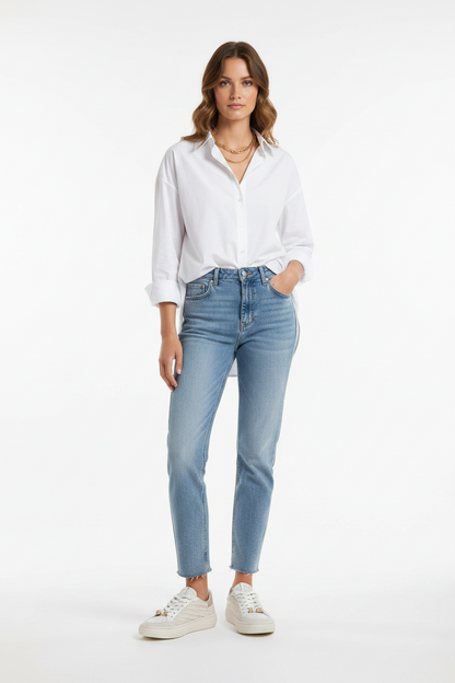 Sneakers Stokton rafia pelle