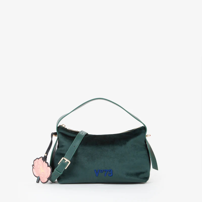 Borsa a spalla verde V°73