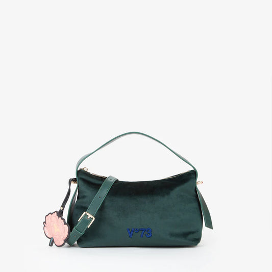 Borsa a spalla verde V°73