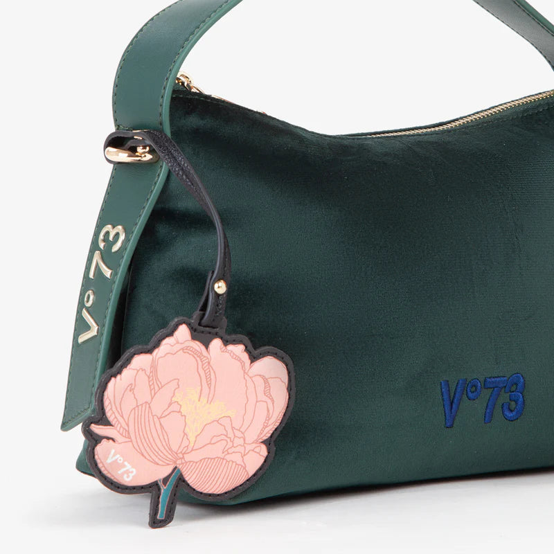 Borsa a spalla verde V°73
