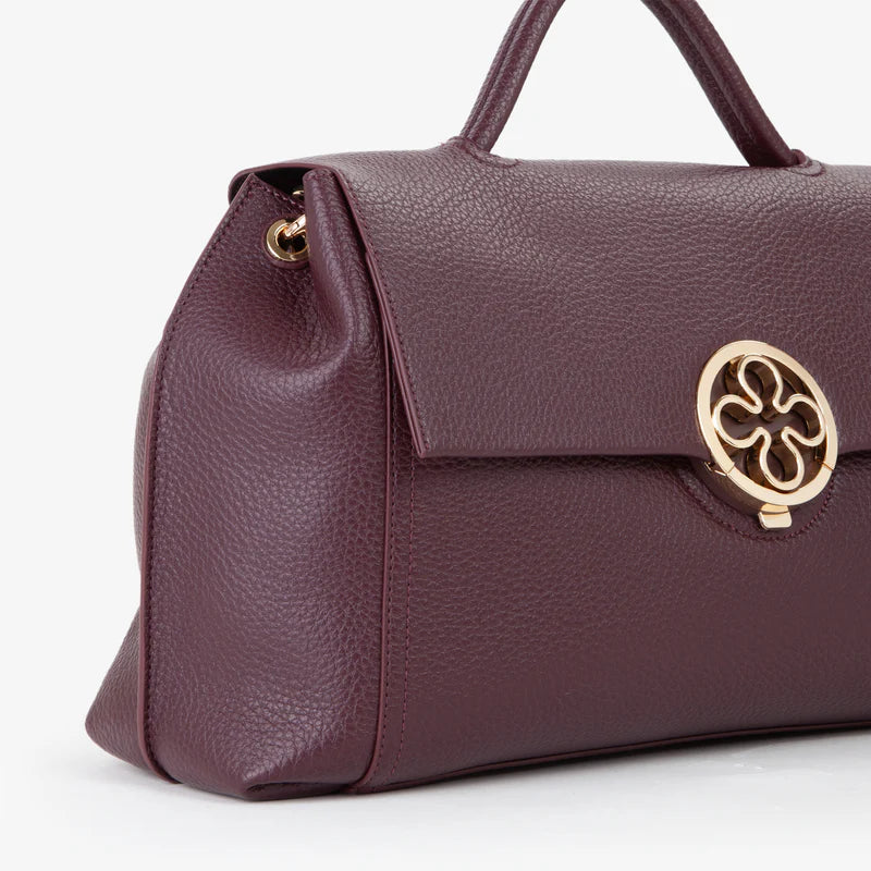 Borsa a mano bordeaux V°73