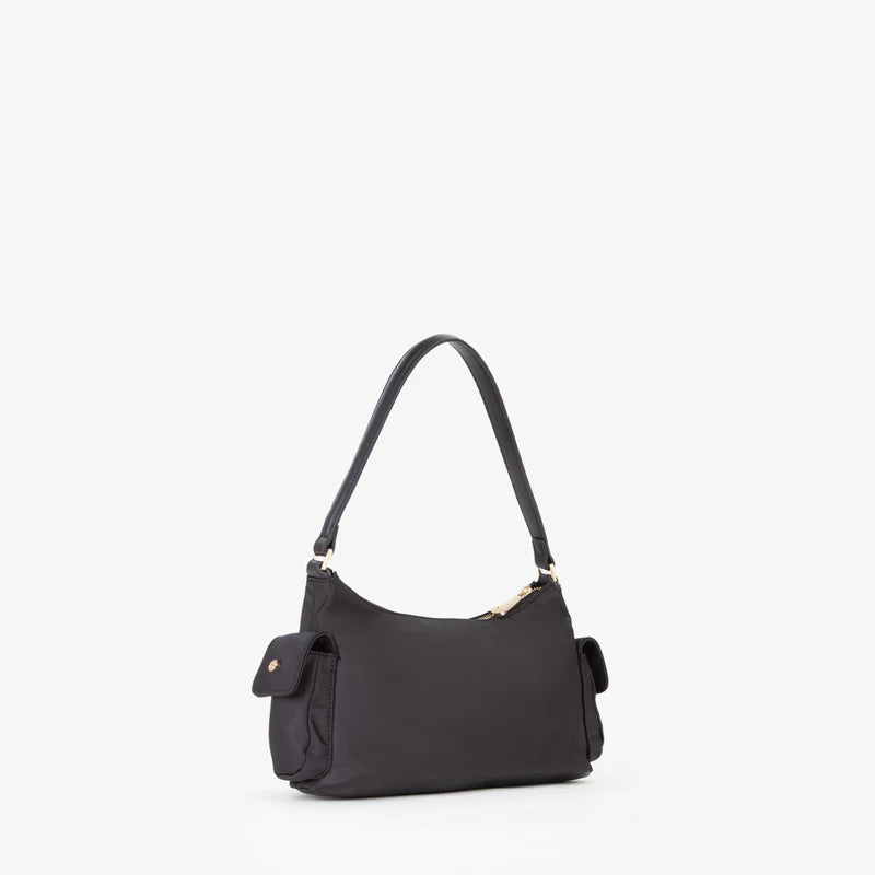 Borsa a spalla nera V°73