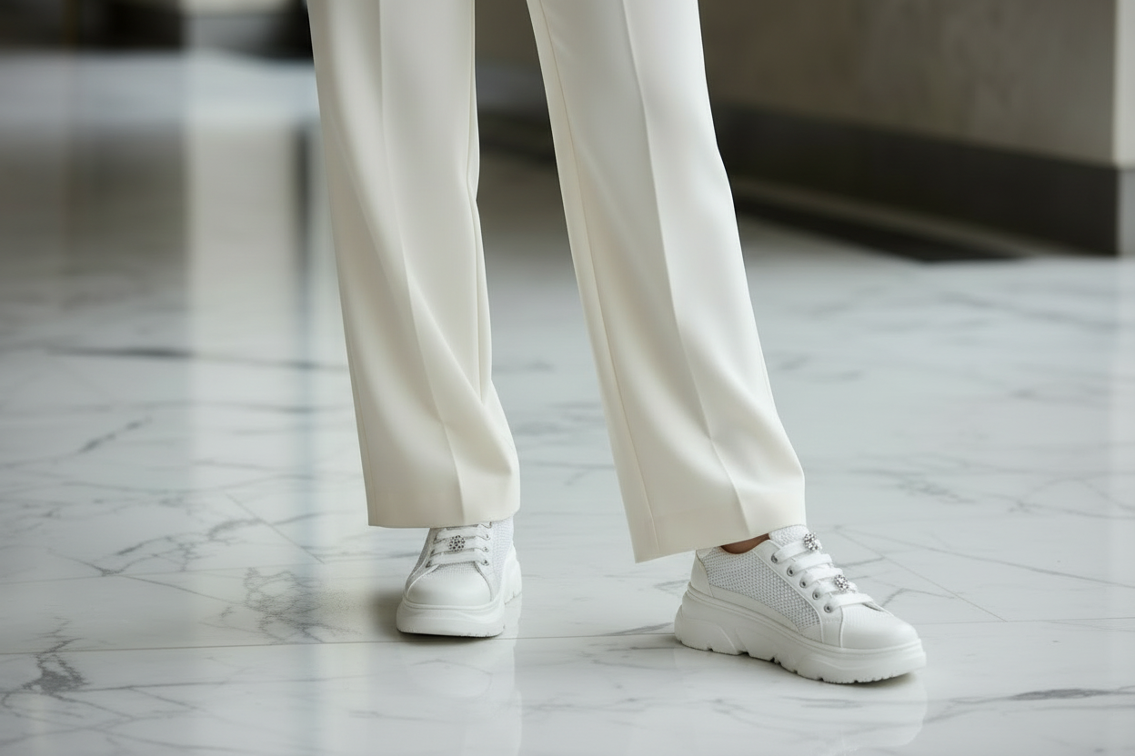 Sneakers Stokton bianca