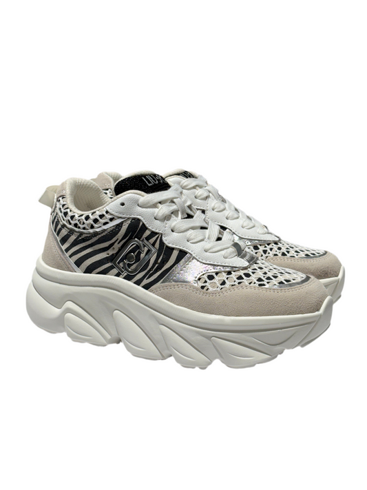 Sneakers zebra camminata assistita Liu•Jo