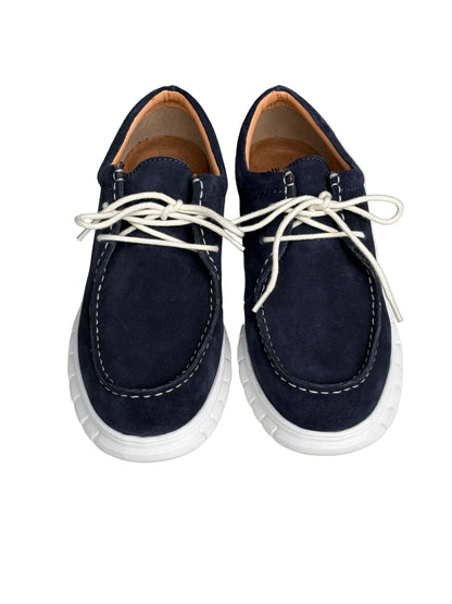 Sneakers Botticelli stile barca blu