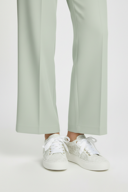 Sneakers Stokton pizzo bianco