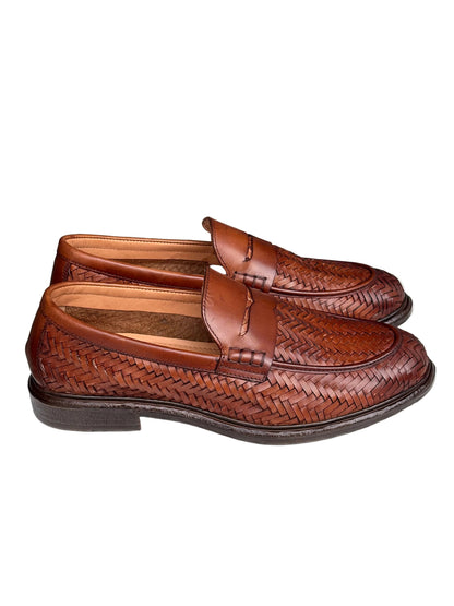 Mocassino Botticelli intrecciato cognac