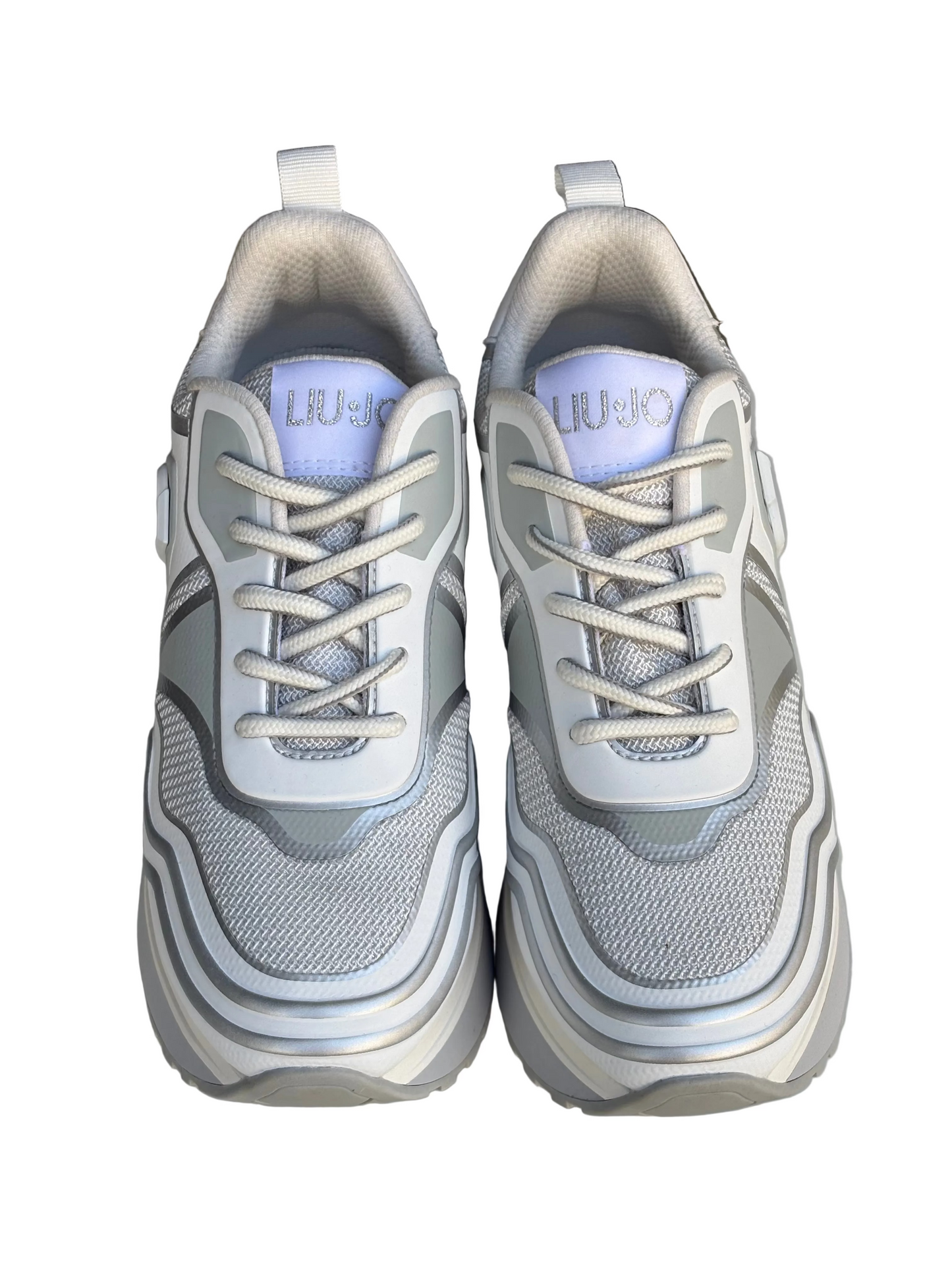 Sneakers Maxi Wonder Liu•Jo bianca/argento