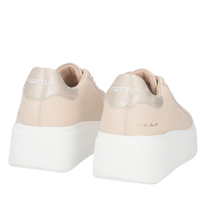 Sneakers in pelle beige Tosca Blu