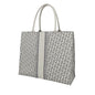 Shopping grande logata Saint Tropez colore grigio chiaro