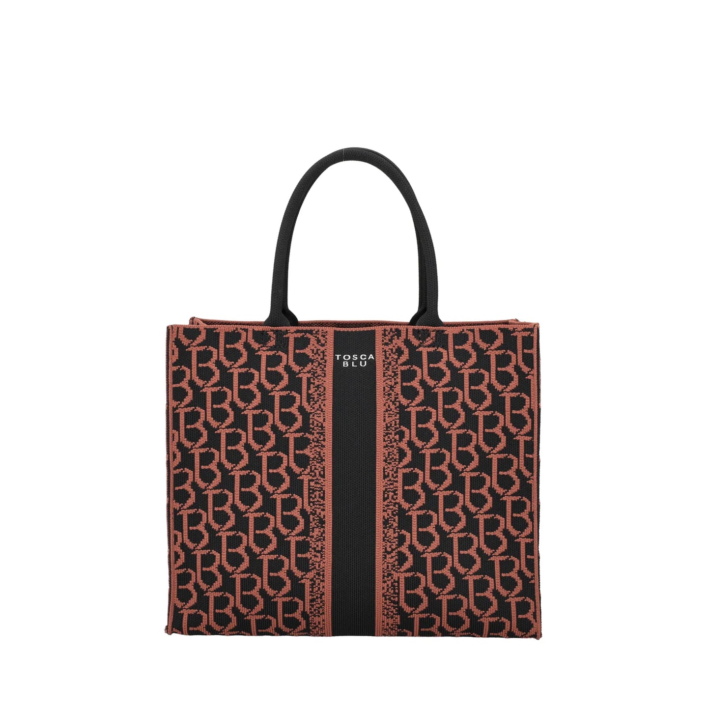 Shopping media logata Saint Tropez colore nero Tosca Blu