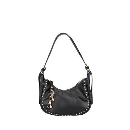 Borsa a tracolla media Mimosa colore nero