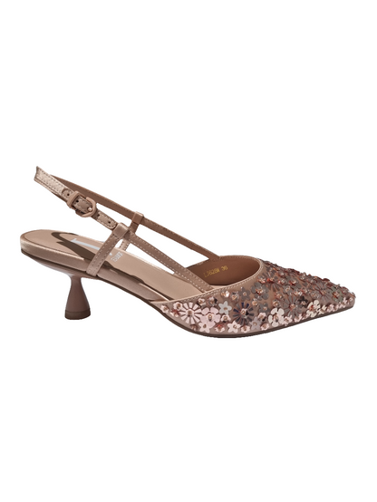 Slingback cipria Jeannot