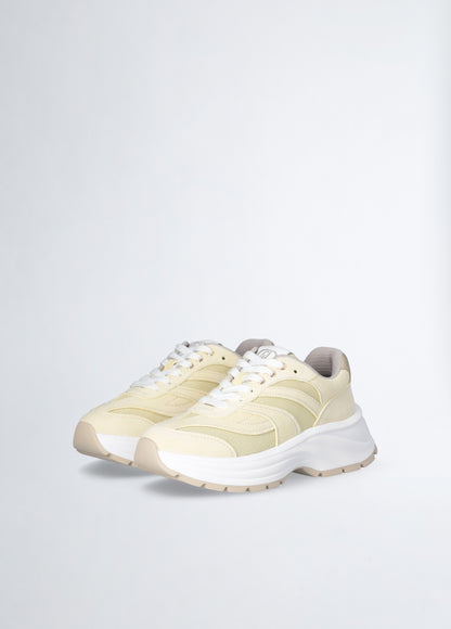 Sneakers in suede e brighty mesh Liu-Jo