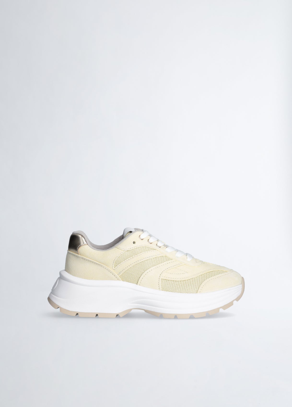 Sneakers in suede e brighty mesh Liu-Jo